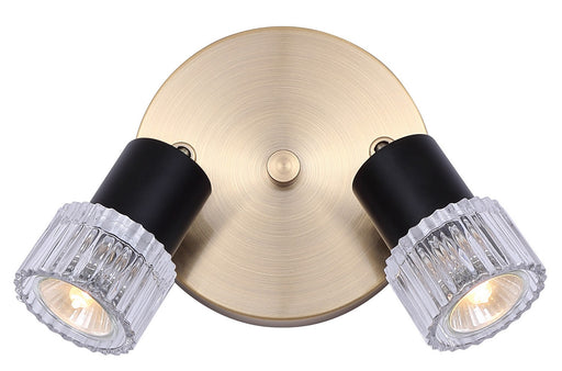 Elsee Two Light Track Lighting Black/Gold