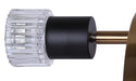 Canarm - ICW1161A03BKG10 - Three Light Track Lighting - Elsee - Black/Gold