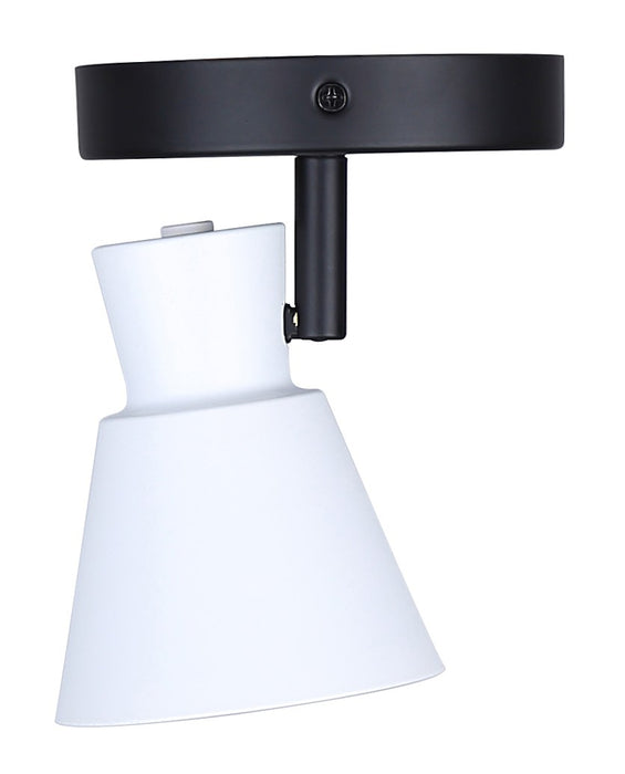 Canarm - ICW1163A01BW10 - One Light Track Lighting - Radley - Black/White