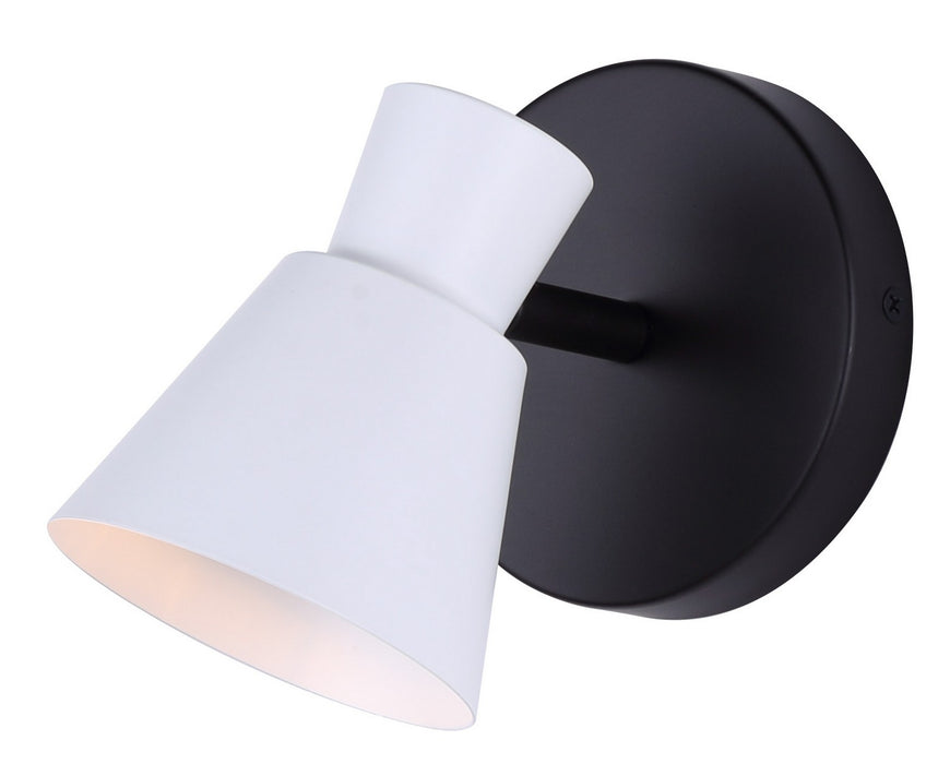 Canarm - ICW1163A01BW10 - One Light Track Lighting - Radley - Black/White