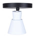 Canarm - ICW1163A02BW10 - Two Light Track Lighting - Radley - Black/White