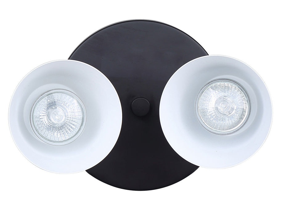 Canarm - ICW1163A02BW10 - Two Light Track Lighting - Radley - Black/White
