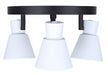 Canarm - ICW1163A03BW10 - Three Light Track Lighting - Radley - Black/White