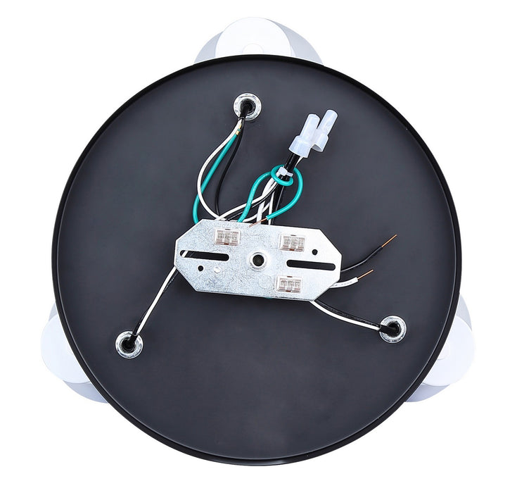 Canarm - ICW1163A03BW10 - Three Light Track Lighting - Radley - Black/White