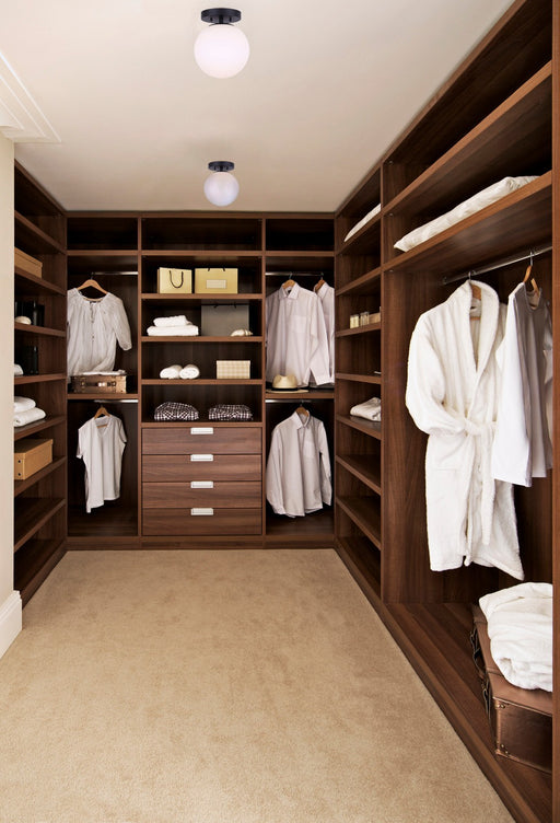 Canarm - IFM1029A08BK-FO - One Light Flush Mount - Camilo - Black