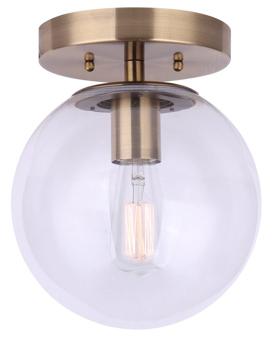 Canarm - IFM1029A08GD-CL - One Light Flush Mount - Camilo - Gold
