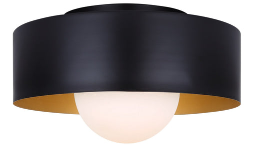 Canarm - IFM1150A13BK - One Light Flush Mount - Daylon - Black