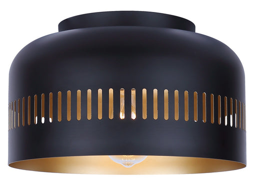 Canarm - IFM1207A13BK - One Light Flush Mount - Miles - Black
