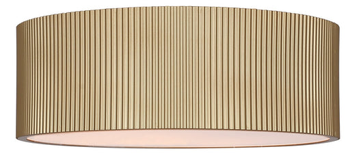 Scarlett Two Light Semi Flush Mount Painted Gold