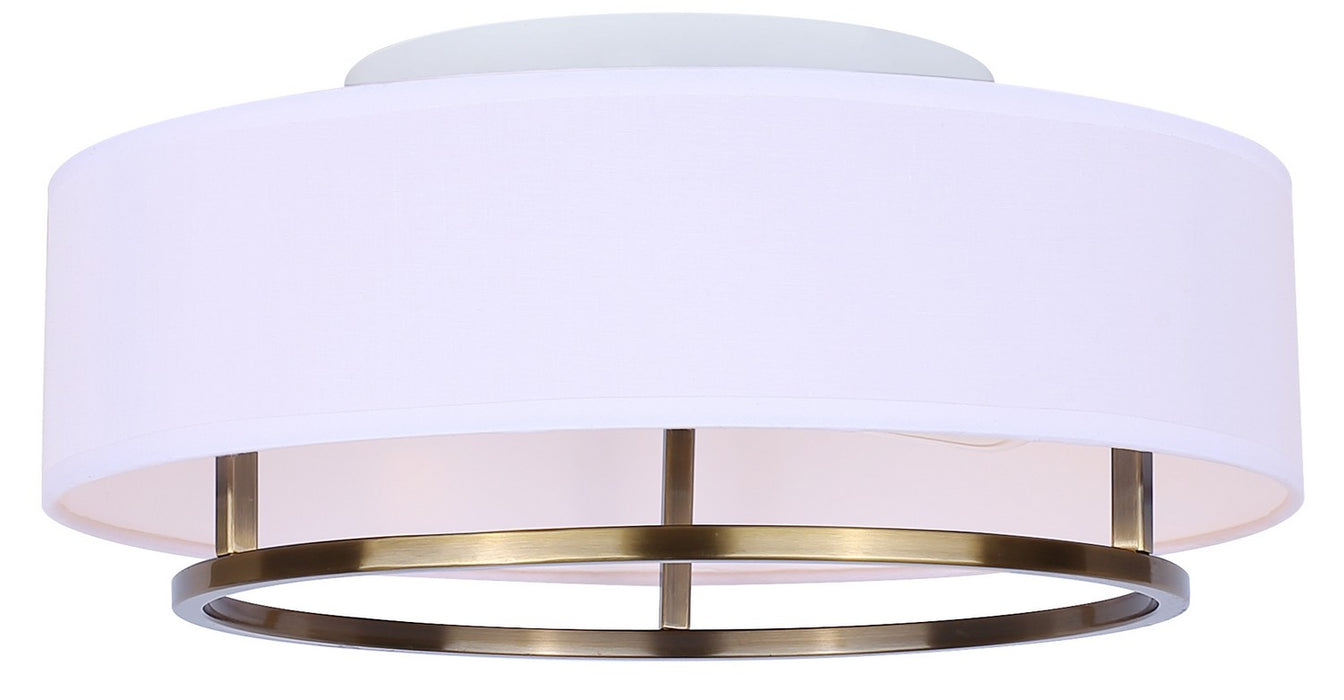 Canarm - IFM2191B15GD - Two Light Flush Mount - Bonnie - Gold