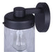 Canarm - IOL637BK - One Light Outdoor Lantern - Juno - Black