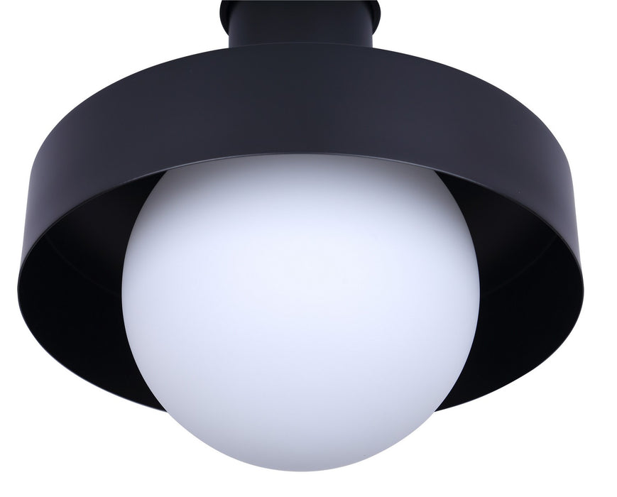 Canarm - IOL642BK - One Light Outdoor Lantern - Baylor - Black