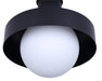 Canarm - IOL642BK - One Light Outdoor Lantern - Baylor - Black