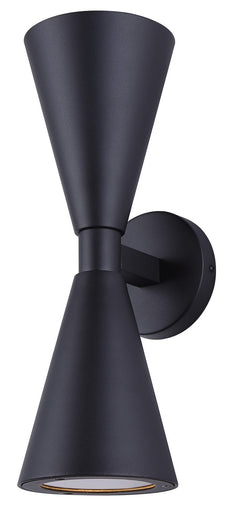 Arona One Light Outdoor Lantern Black