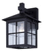Canarm - IOL696BK - One Light Outdoor Wall Mount - Dom - Sand Black