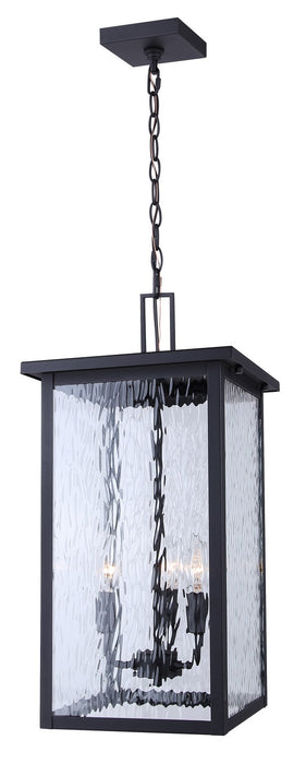 Canarm - IOL707BK - Three Light Outdoor Pendant - Shana - Black