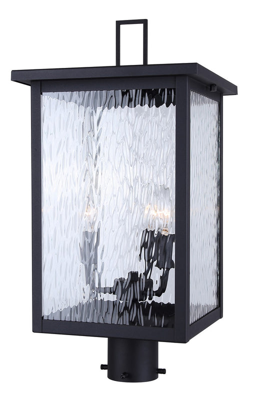 Canarm - IOL708BK - Three Light Outdoor Post Lantern - Shana - Black