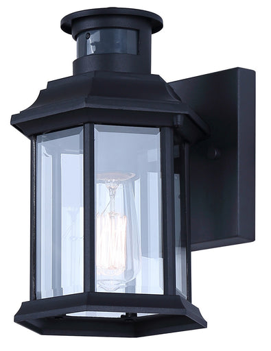 Kersley One Light Outdoor Lantern Black