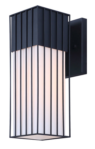 Oslo One Light Outdoor Lantern Black