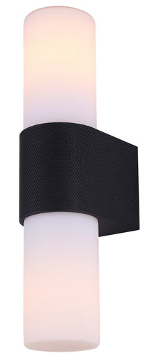 June Two Light Outdoor Lantern Black