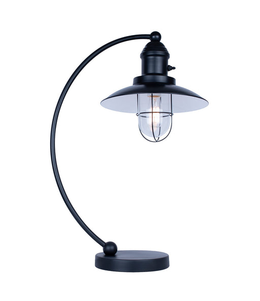 Canarm - IOTL688BK - One Light Table Lamp - Cavea - Matte Black