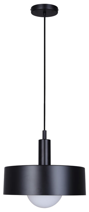 Canarm - IPL1150A01BK - One Light Pendant - Daylon - Black