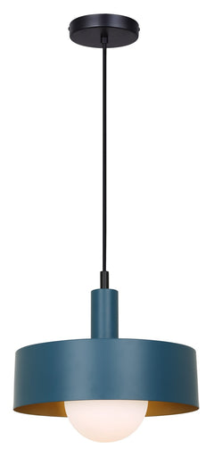 Daylon One Light Pendant Matte Black