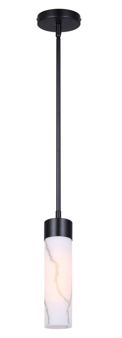 Canarm - IPL1153A01BK - One Light Pendant - Kristella - Black