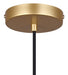 Canarm - IPL1169A01GDP - One Light Pendant - Monroe - Gold