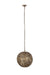 Canarm - IPL1184A01AB14 - One Light Pendant - Kora - Antique Brass