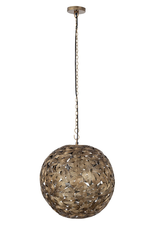 Canarm - IPL1184A01AB14 - One Light Pendant - Kora - Antique Brass