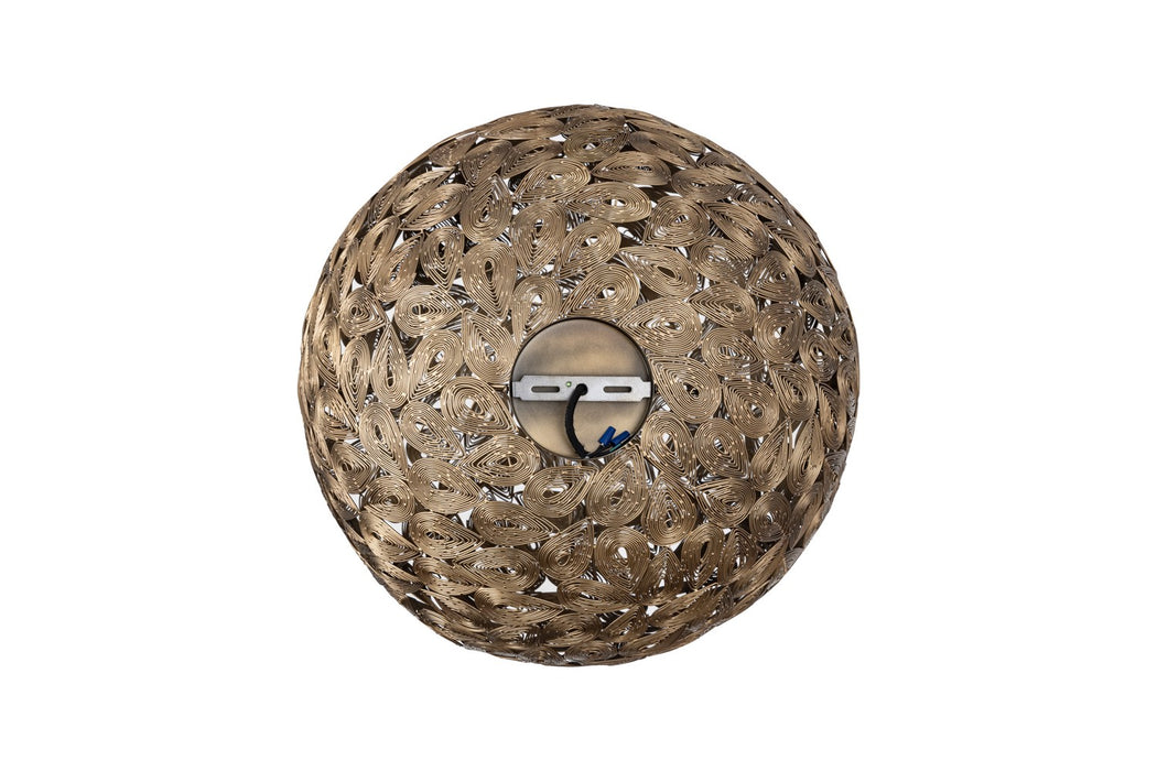 Canarm - IPL1184A01AB19 - One Light Pendant - Kora - Antique Brass