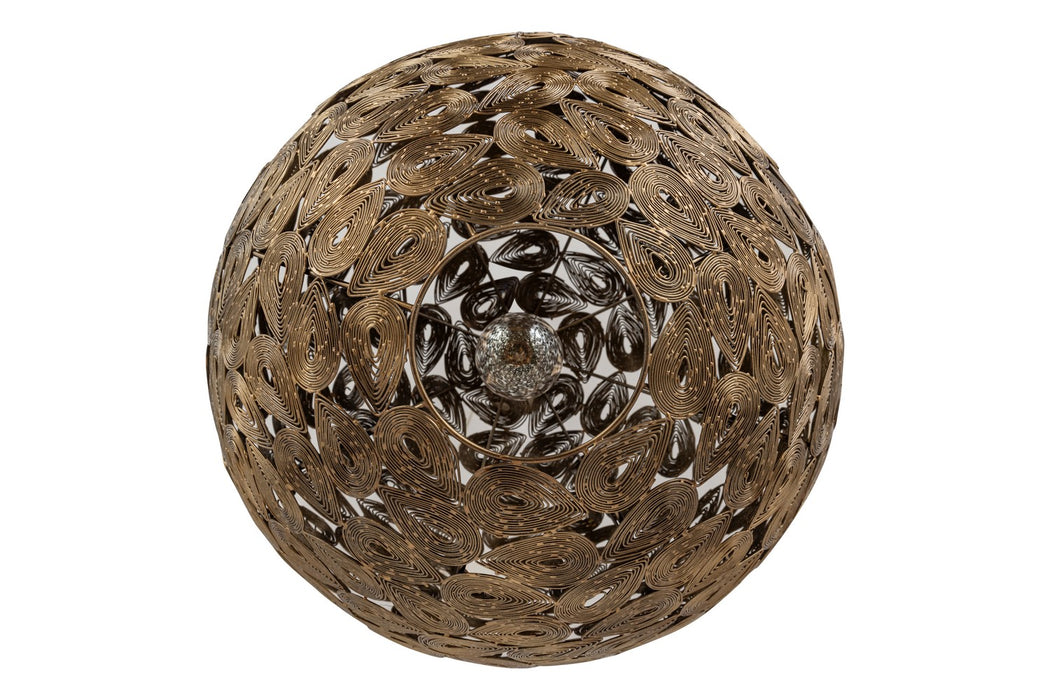 Canarm - IPL1184A01AB19 - One Light Pendant - Kora - Antique Brass