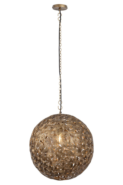 Canarm - IPL1184A01AB19 - One Light Pendant - Kora - Antique Brass