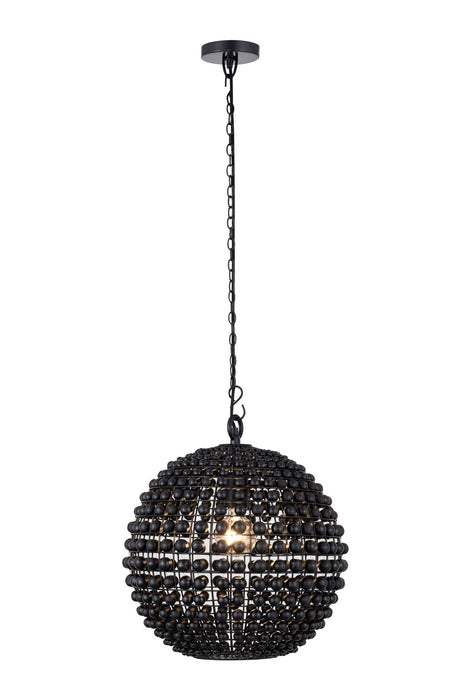 Canarm - IPL1185A01BK16 - One Light Pendant - Burkley - Matte Black
