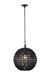 Canarm - IPL1185A01BK16 - One Light Pendant - Burkley - Matte Black