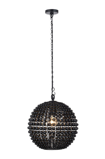 Burkley One Light Pendant Matte Black