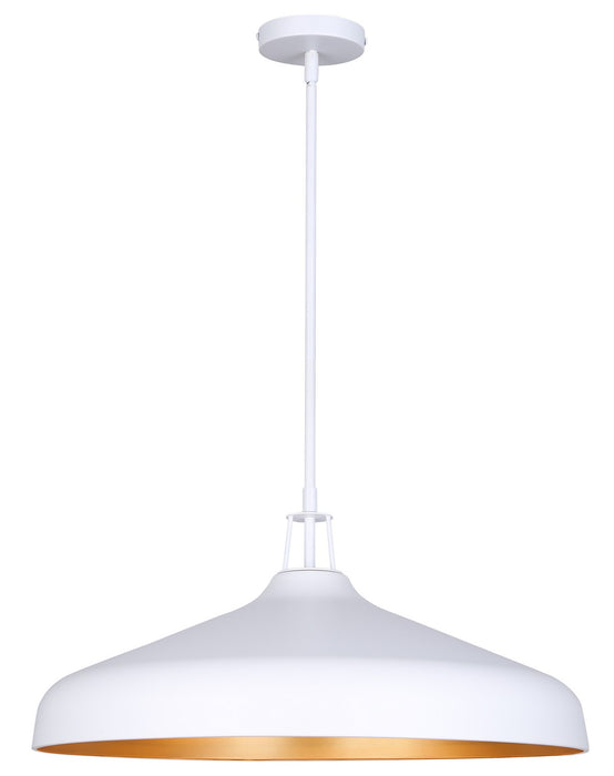 Canarm - IPL1203A04WHG22 - Four Light Pendant - Holland - White