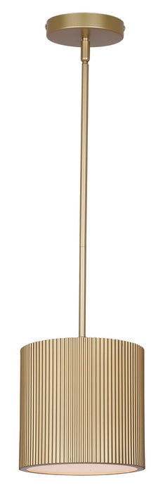 Canarm - IPL1208A01PGD - One Light Pendant - Scarlett - Painted Gold