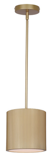 Scarlett One Light Pendant Painted Gold