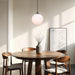 Canarm - IPL2101B01BK - One Light Pendant - Halsey - Black