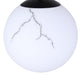 Canarm - IPL2101B01BK - One Light Pendant - Halsey - Black