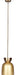 Canarm - IPL2102B01GDP - One Light Pendant - Aurea - Gold