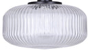 Canarm - IPL2104B01BK - One Light Pendant - Ledger - Black