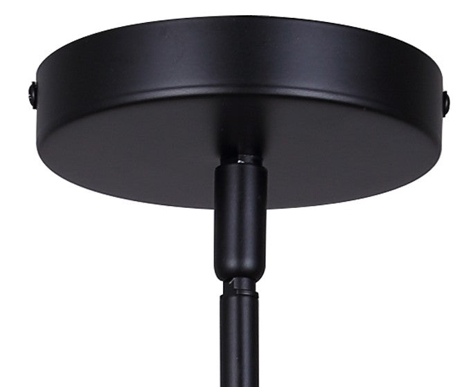 Canarm - IPL2104B01BK - One Light Pendant - Ledger - Black