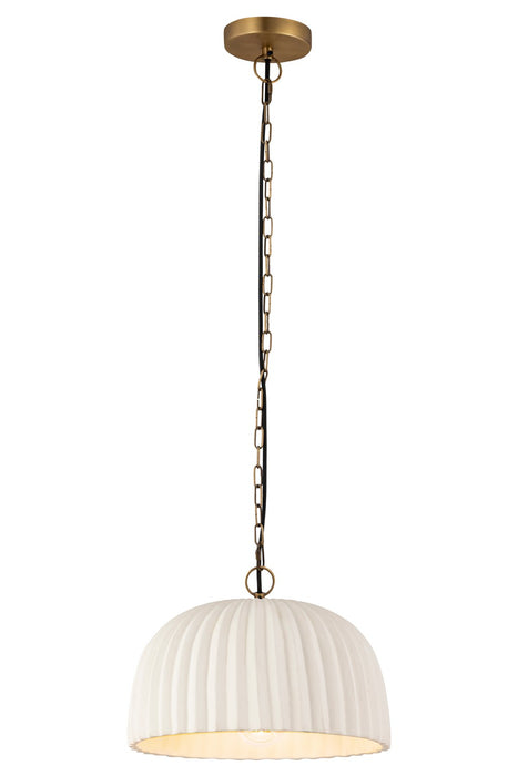 Canarm - IPL2152B01AB - One Light Pendant - Audrey - Antique Brass