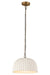 Canarm - IPL2152B01AB - One Light Pendant - Audrey - Antique Brass