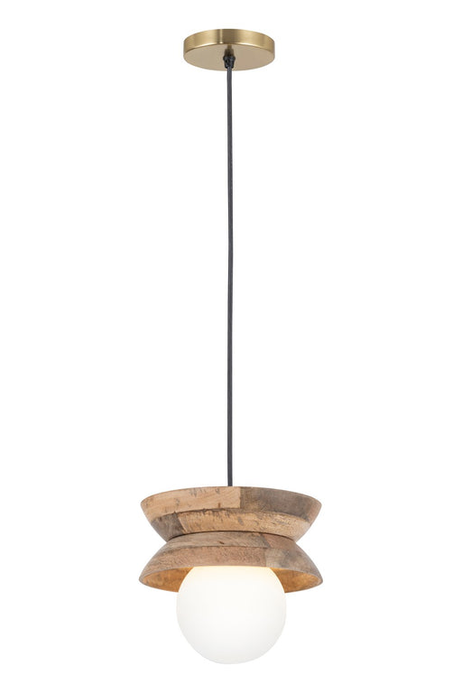 Canarm - IPL2153B01NA - One Light Pendant - Kali - Black