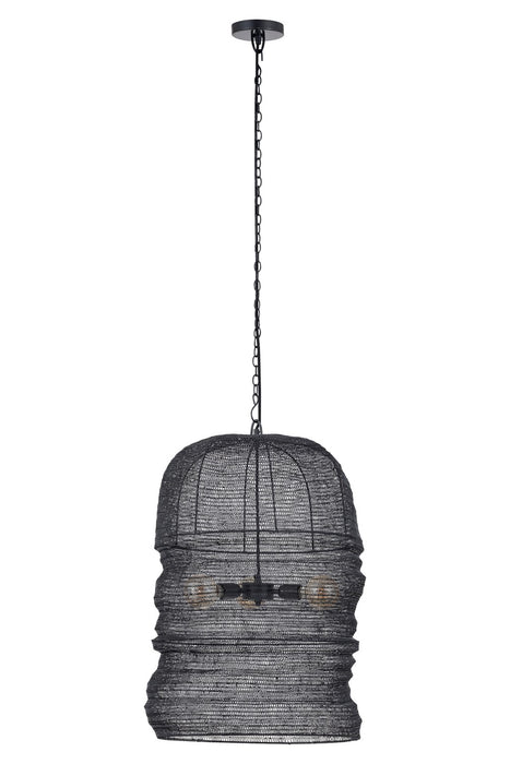 Canarm - IPL2154B03BP - Three Light Pendant - Kara - Matte Black