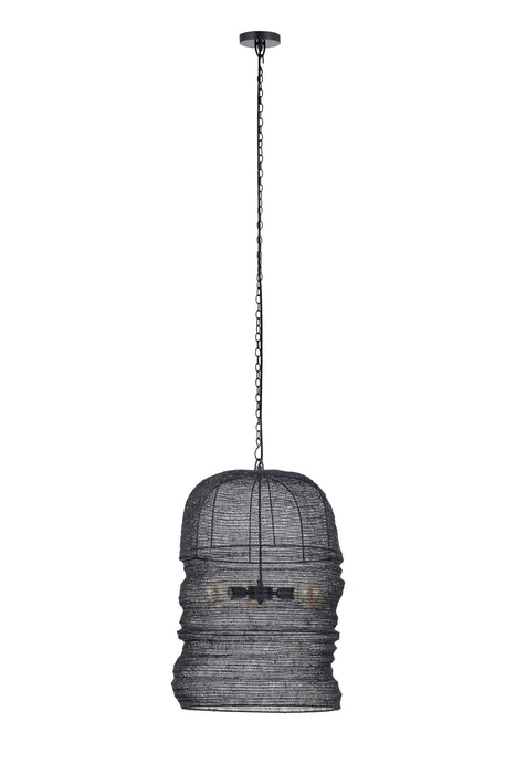 Canarm - IPL2154B03BP - Three Light Pendant - Kara - Matte Black